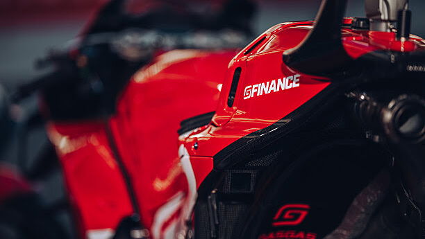 GasGas Finance logo on Tech3 GasGas KTM RC16, 2023 MotoGP Catalan Grand Prix. - GasGas